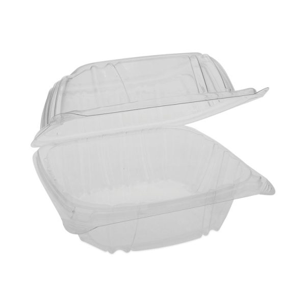 SENSATION SmartLock Hinged Lid Container, 5.74 x 5.95 x 3.1, Clear, Plastic, 500/Carton - Image 2