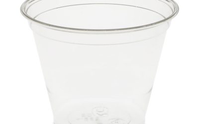 Earthchoice Recycled Clear Plastic Cold Cups, 9 Oz, Clear, 975/carton