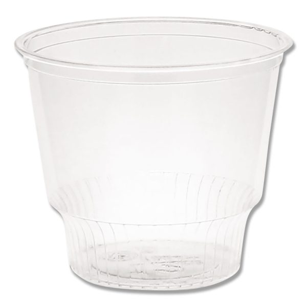 EarthChoice Recycled Clear Plastic Sundae Dish, 12 oz, Clear, 50 Dishes/Bag, 20 Bag/Carton