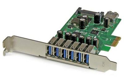 7 Port PCIe USB 3.0 Card TAA