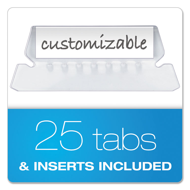 Colored Hanging Folders, Letter Size, 1/5-Cut Tabs, Burgundy, 25/Box - Image 6