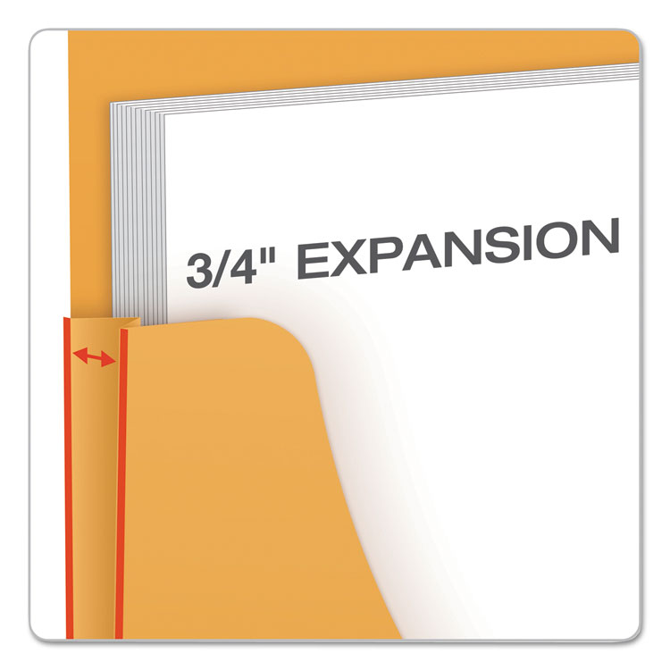 Expandable Kraft Retention Jackets, Straight Tab, Letter/legal Size, Brown, 100/box - Image 5