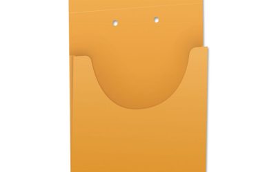 Expandable Kraft Retention Jackets, Straight Tab, Letter/legal Size, Brown, 100/box