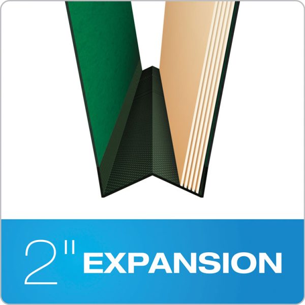 Hanging-Style Personnel Folders, 5 Dividers with 1/5-Cut Tabs, Letter Size, 1/3-Cut Exterior Tabs, Green - Image 4