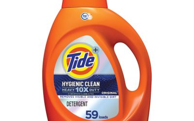 Hygienic Clean Heavy 10x Duty Liquid Laundry Detergent, Original, 92 oz Bottle