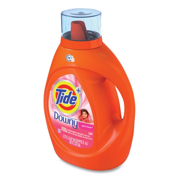 Touch of Downy Liquid Laundry Detergent, Original Touch of Downy Scent, 92 oz Bottle - Image 2