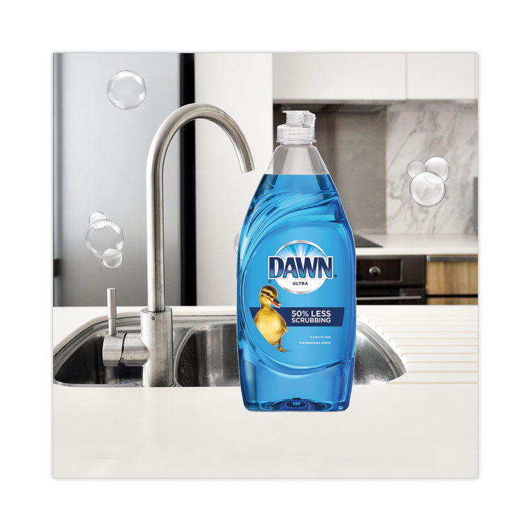Ultra Liquid Dish Detergent, Dawn Original, 38 oz Bottle, 8/Carton - Image 6