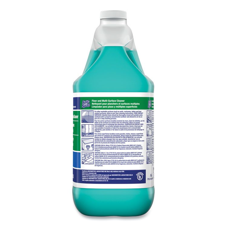 Liquid Floor Cleaner, 1 Gal Bottle, 3/carton - Image 6