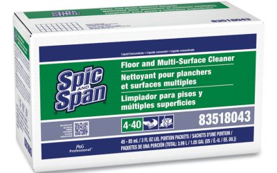 Liquid Floor Cleaner, 3 Oz Packet, 45/carton