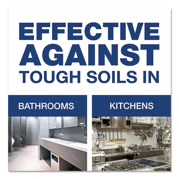 Cleaner With Bleach, Liquid, One Gallon Bottle - Image 3