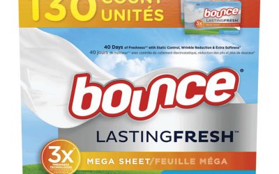 Fabric Softener Sheets, Outdoor Fresh and Clean, 130 Sheets/Box, 3 Boxes/Carton