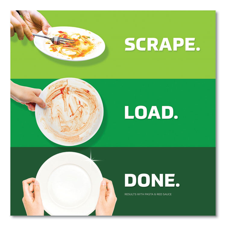 Platinum Plus ActionPacs Dishwasher Detergent Pods, Fresh Scent, 20.7 oz Tub, 38/Tub, 6/Carton - Image 6