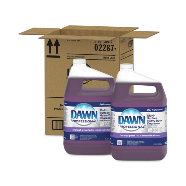 Multi-Surface Heavy Duty Degreaser, Fresh Scent, 1 gal Bottle, 2/Carton - Image 2