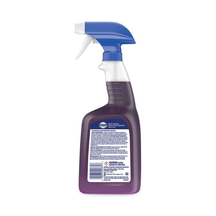 Multi-Surface Heavy Duty Degreaser, Fresh Scent, 32 oz Spray Bottle, 6/Carton - Image 3