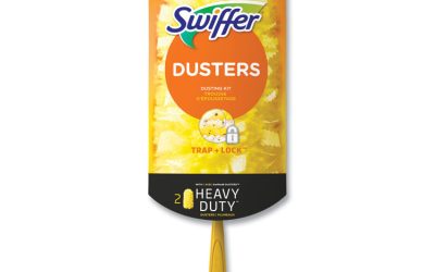 Heavy Duty Dusters Starter Kit, 6″ Handle With Two Disposable Dusters, 4 Kits/carton