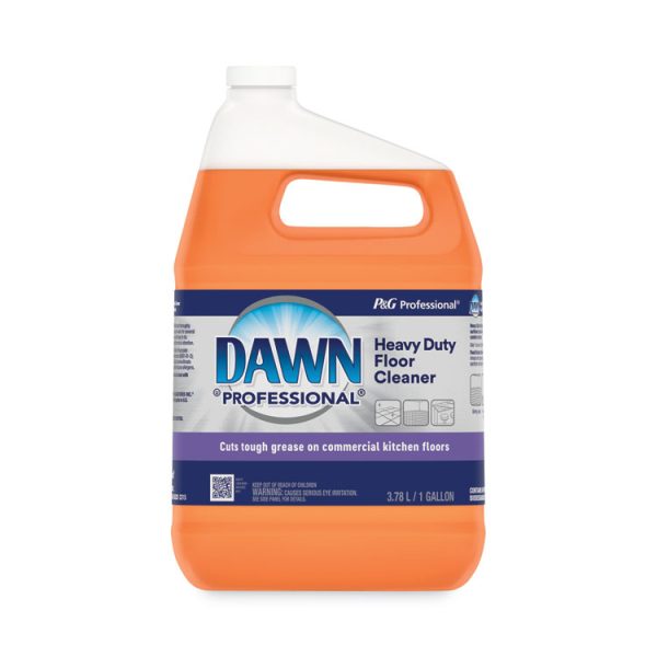 Heavy-Duty Floor Cleaner, Neutral Scent, 1 Gal Bottle, 3/carton