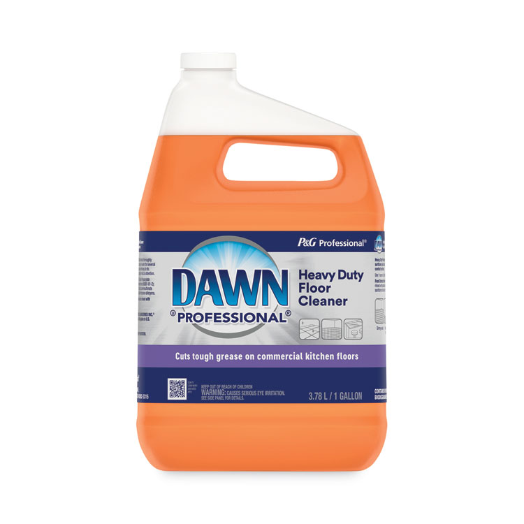 Heavy-Duty Floor Cleaner, Neutral Scent, 1 Gal Bottle, 3/carton
