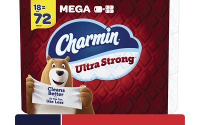 Ultra Strong Bathroom Tissue, Septic Safe, 2-Ply, White, 242 Sheet/Roll, 18/Pack