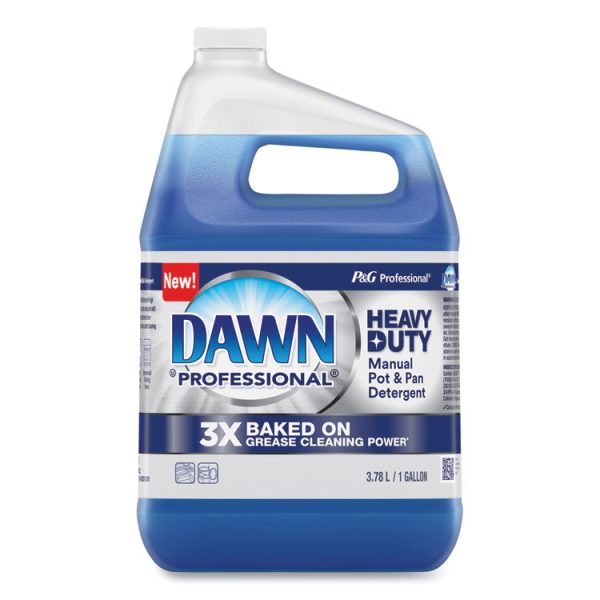 Heavy-Duty Manual Pot/Pan Dish Detergent, Original Scent, 1 gal Bottle, 4/Carton - Image 2