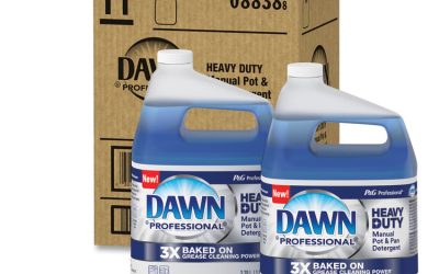 Heavy-Duty Manual Pot/Pan Dish Detergent, Original Scent, 1 gal Bottle, 2/Carton