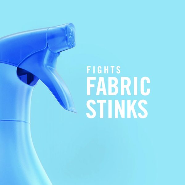 FABRIC Refresher/Odor Eliminator, Extra Strength, Original, 14.8 oz Spray Bottle, 8/Carton - Image 3
