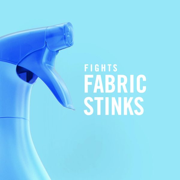 FABRIC Refresher/Odor Eliminator, Gain Original, 23.6 oz Spray Bottle, 4/Carton - Image 3
