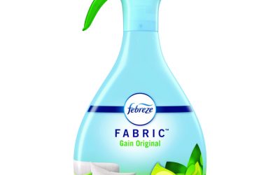 FABRIC Refresher/Odor Eliminator, Gain Original, 23.6 oz Spray Bottle, 4/Carton