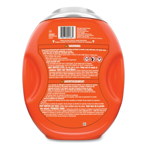 Hygienic Clean Heavy 10x Duty Power Pods, Original Scent, 76 oz Tub, 45 Pods, 4/Carton - Image 2