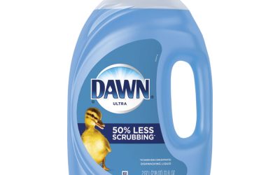 Ultra Liquid Dish Detergent, Original Scent, 70 oz, 6/Carton