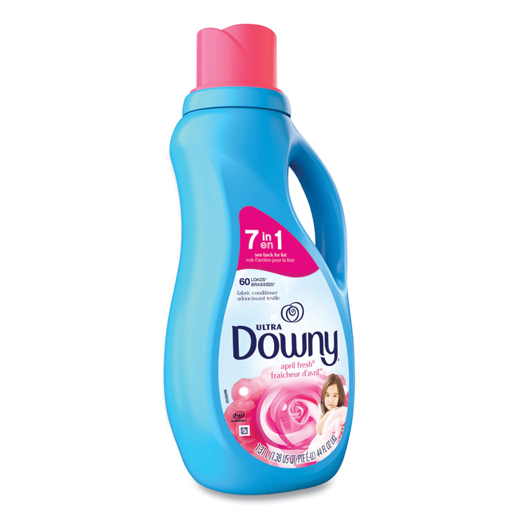 Liquid Fabric Softener, April Fresh, 44 oz Bottle, 6/Carton - Image 5