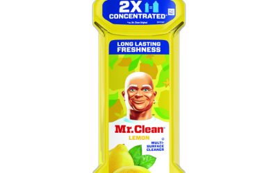 Multipurpose Cleaning Solution, Lemon, 23 oz Bottle, 9/Carton