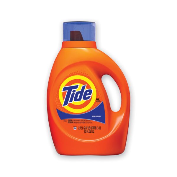 Liquid Laundry Detergent, Original Scent, 64 Loads, 84 oz Bottle, 4/Carton
