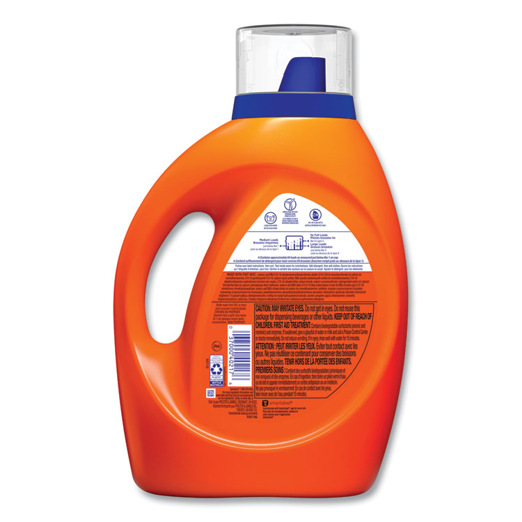 HE Laundry Detergent, Original Scent, Liquid, 64 Loads, 84 oz Bottle - Image 2