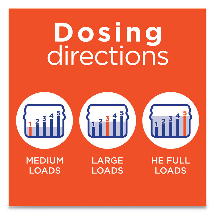 Liquid Tide Laundry Detergent, 32 Loads, 42 oz Bottle, 6/Carton - Image 6