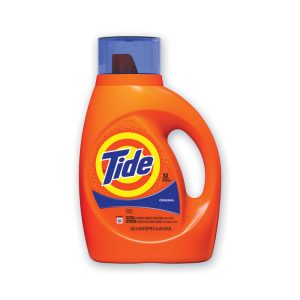 Liquid Tide Laundry Detergent, 32 Loads, 42 oz Bottle, 6/Carton