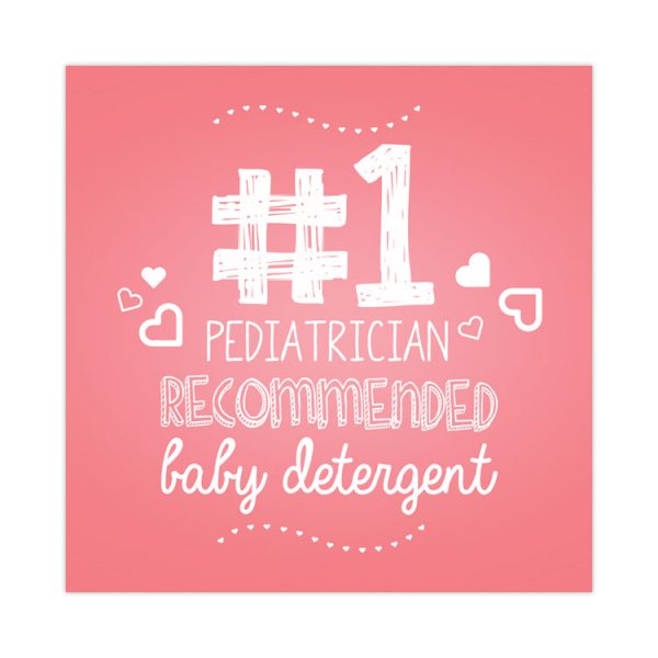 Ultra Laundry Detergent, Baby Powder Scent, 150 oz Bottle, 4/Carton - Image 7