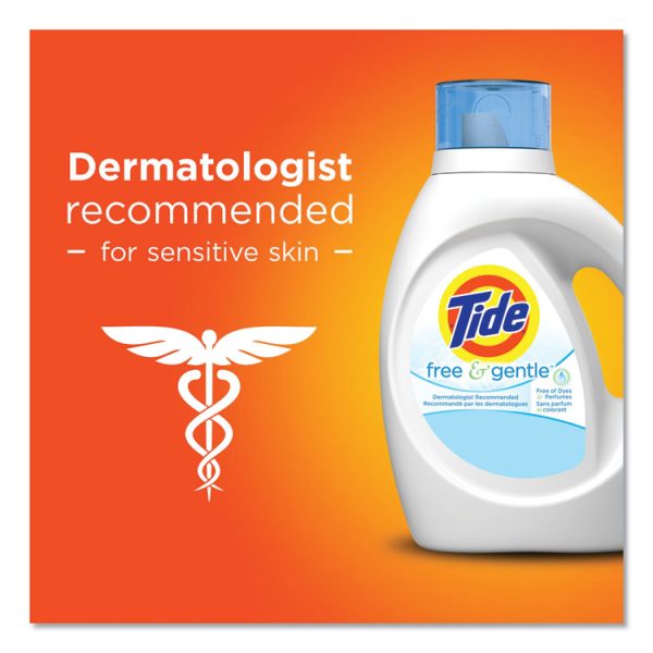 Free and Gentle Laundry Detergent, 32 Loads, 42 oz Bottle, 6/Carton - Image 2