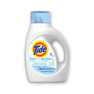 Free and Gentle Laundry Detergent, 32 Loads, 42 oz Bottle, 6/Carton