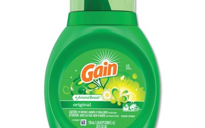 Liquid Laundry Detergent, Original Fresh, 25 Oz Bottle, 6/carton