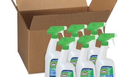 Disinfecting-Sanitizing Bathroom Cleaner, 32 Oz Trigger Spray Bottle, 6/carton