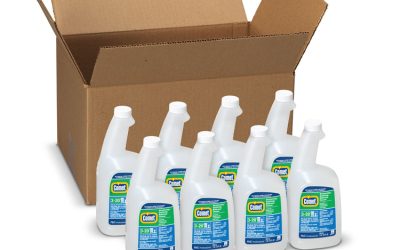 Disinfecting-Sanitizing Bathroom Cleaner, 32 Oz Trigger Spray Bottle, 8/carton