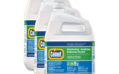 Disinfecting-Sanitizing Bathroom Cleaner, One Gallon Bottle, 3/carton