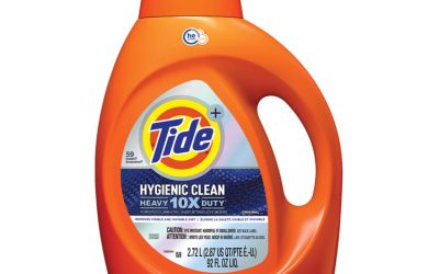 Hygienic Clean Heavy 10x Duty Liquid Laundry Detergent, Original, 92 oz Bottle, 4/Carton