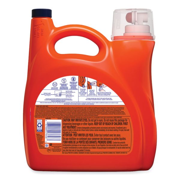 Hygienic Clean Heavy 10x Duty Liquid Laundry Detergent, Spring Meadow, 154 oz Bottle, 4/Carton - Image 3