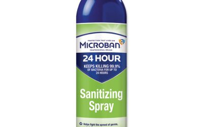 24-Hour Disinfectant Sanitizing Spray, Citrus, 15 Oz Aerosol Spray, 6/carton