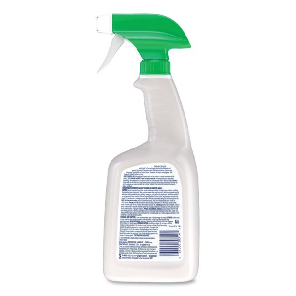 Disinfecting Cleaner With Bleach, 32 Oz, Plastic Spray Bottle, Fresh Scent, 8/carton - Image 7