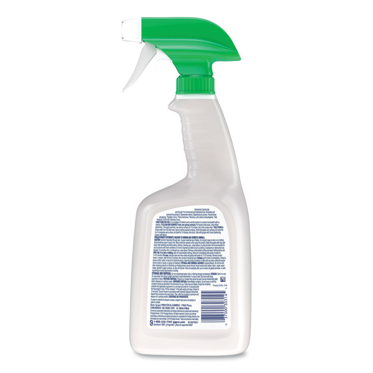 Disinfecting Cleaner With Bleach, 32 Oz, Plastic Spray Bottle, Fresh Scent, 8/carton - Image 7