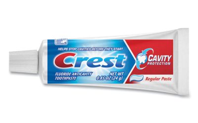 Toothpaste, Personal Size, 0.85oz Tube, 240/carton
