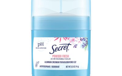 Invisible Solid Anti-Perspirant And Deodorant, Powder Fresh, 0.5 Oz Stick, 24/carton