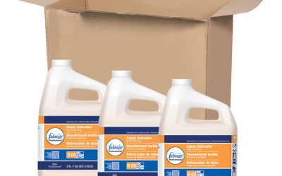 Professional Deep Penetrating Fabric Refresher, Fresh Clean, 1 Gal Bottle, 3/carton